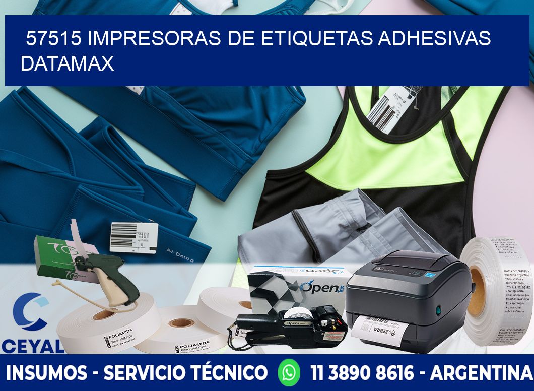 57515 impresoras de etiquetas adhesivas datamax