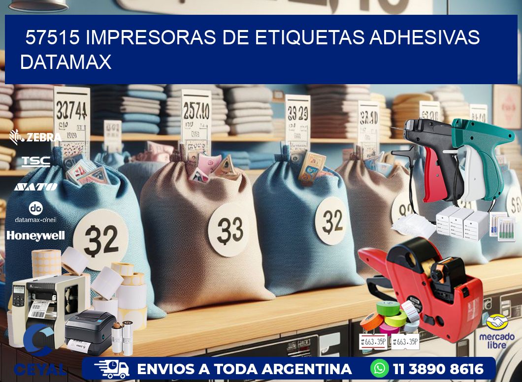 57515 impresoras de etiquetas adhesivas datamax