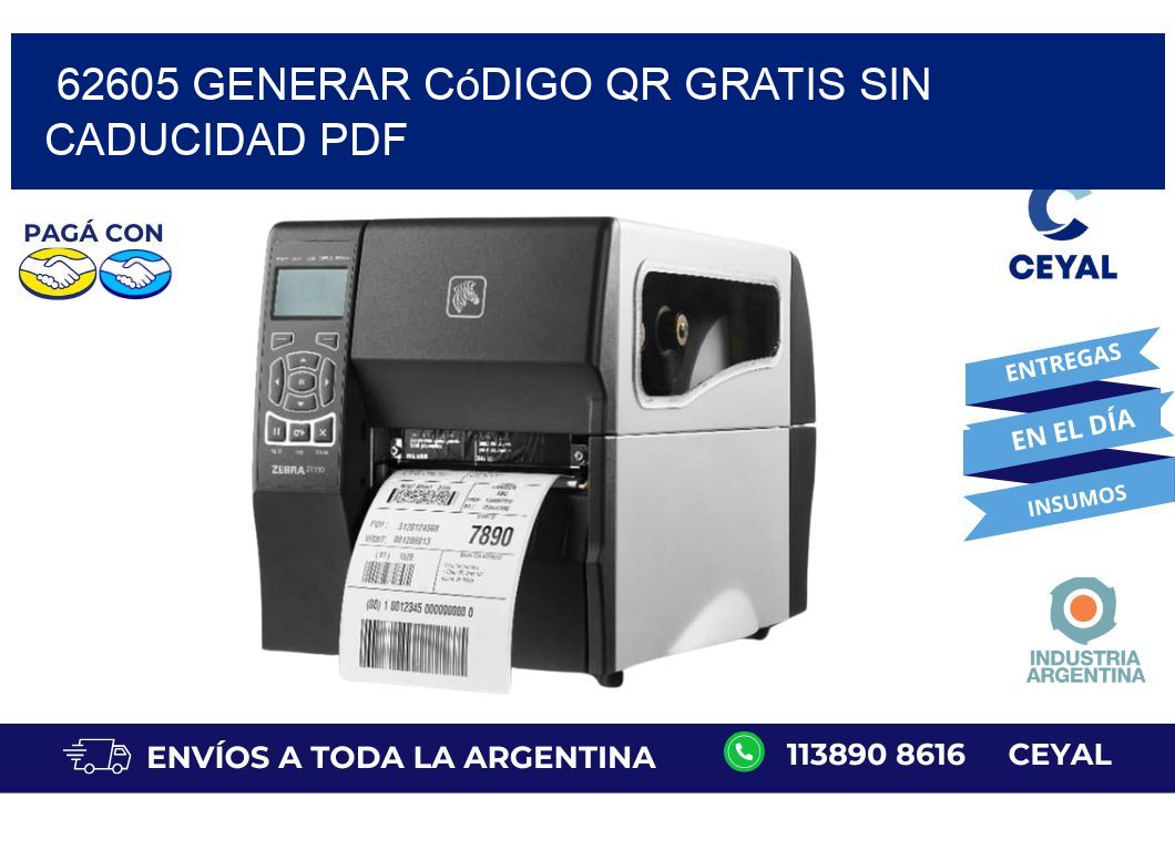 62605 Generar código QR gratis sin caducidad PDF