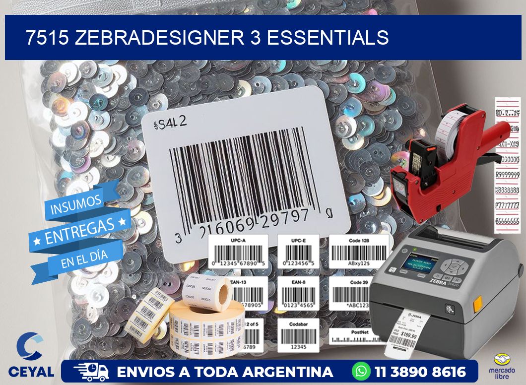 7515 ZebraDesigner 3 Essentials