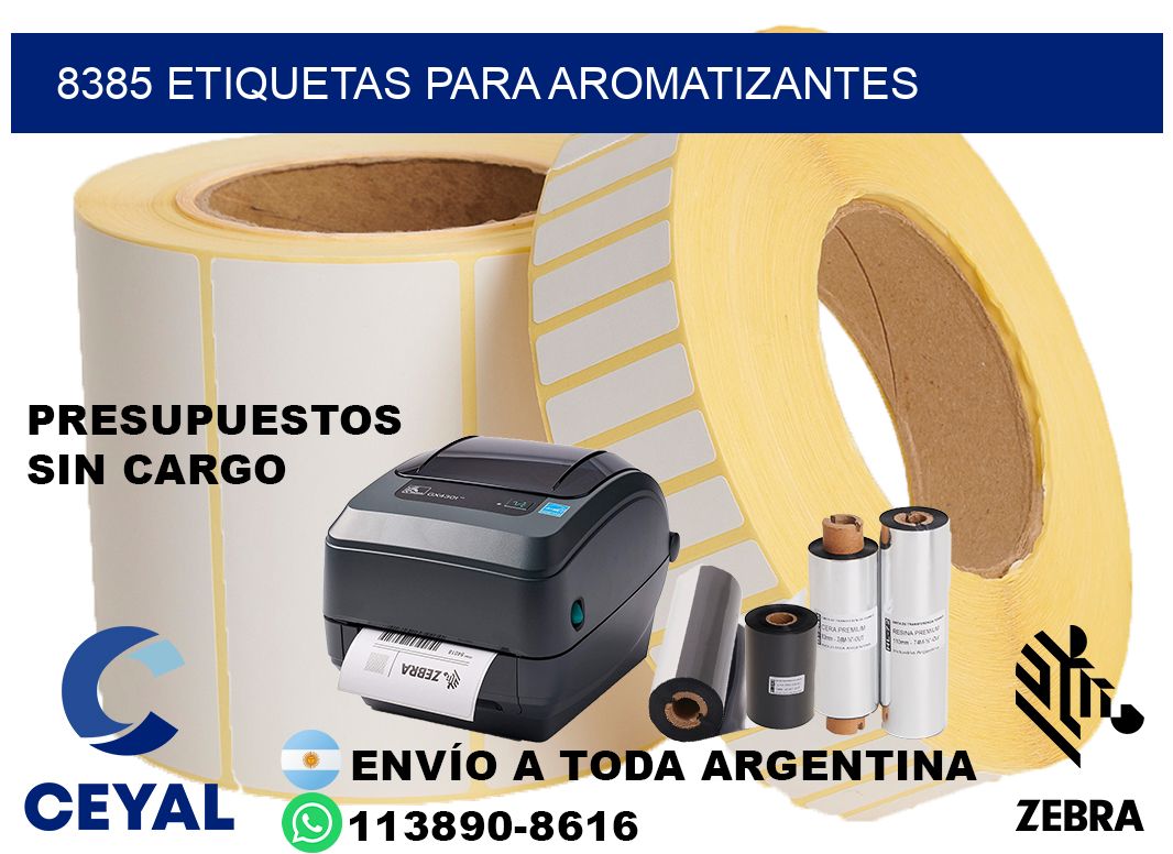 8385 Etiquetas para aromatizantes
