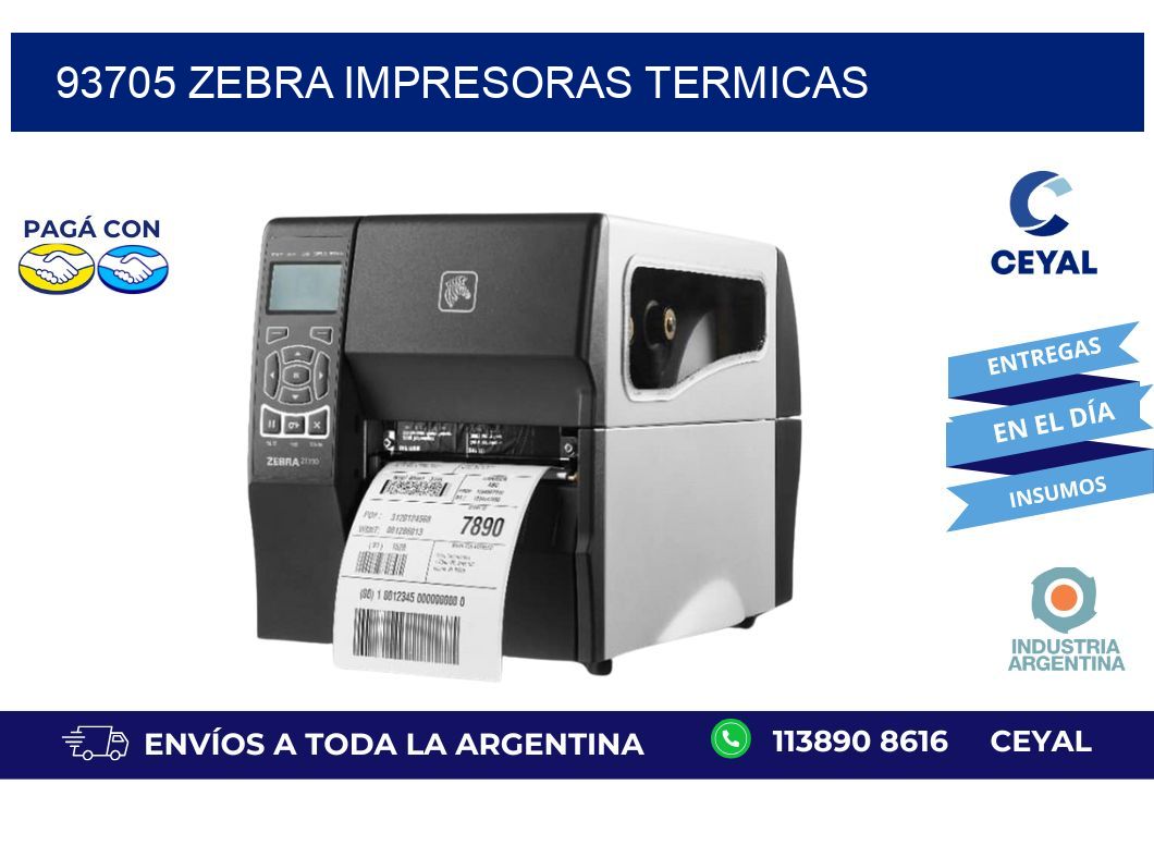 93705 Zebra impresoras termicas