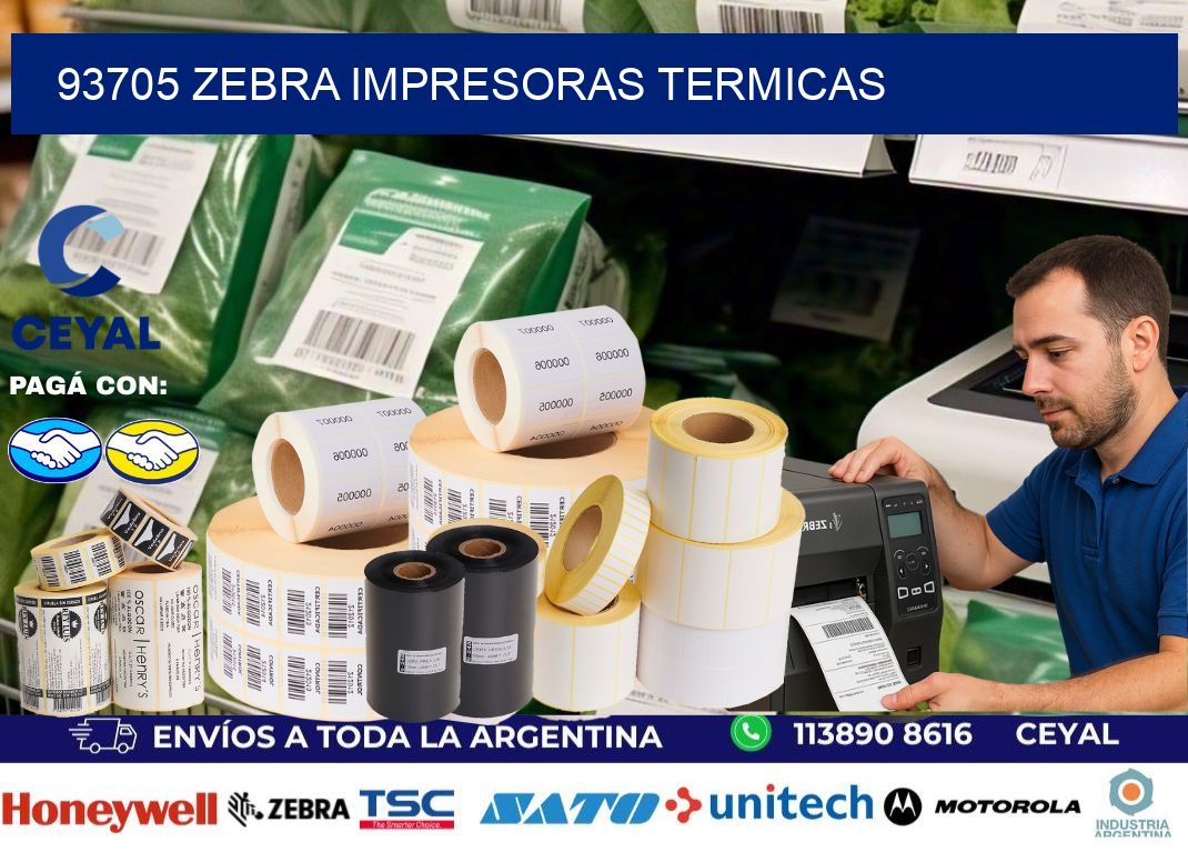 93705 Zebra impresoras termicas