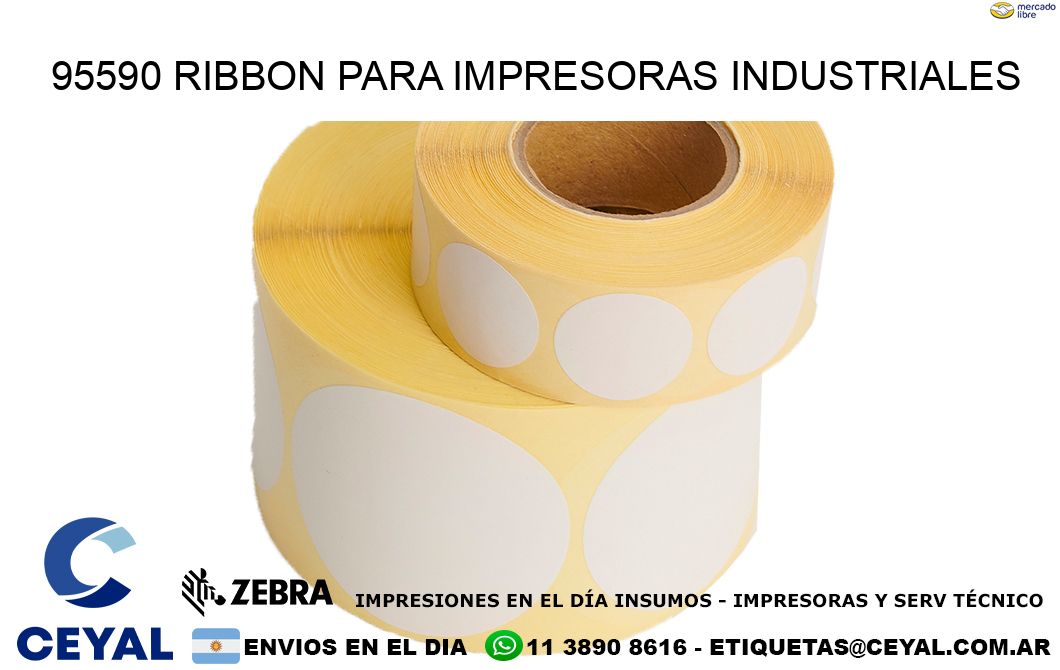 95590 Ribbon para impresoras industriales