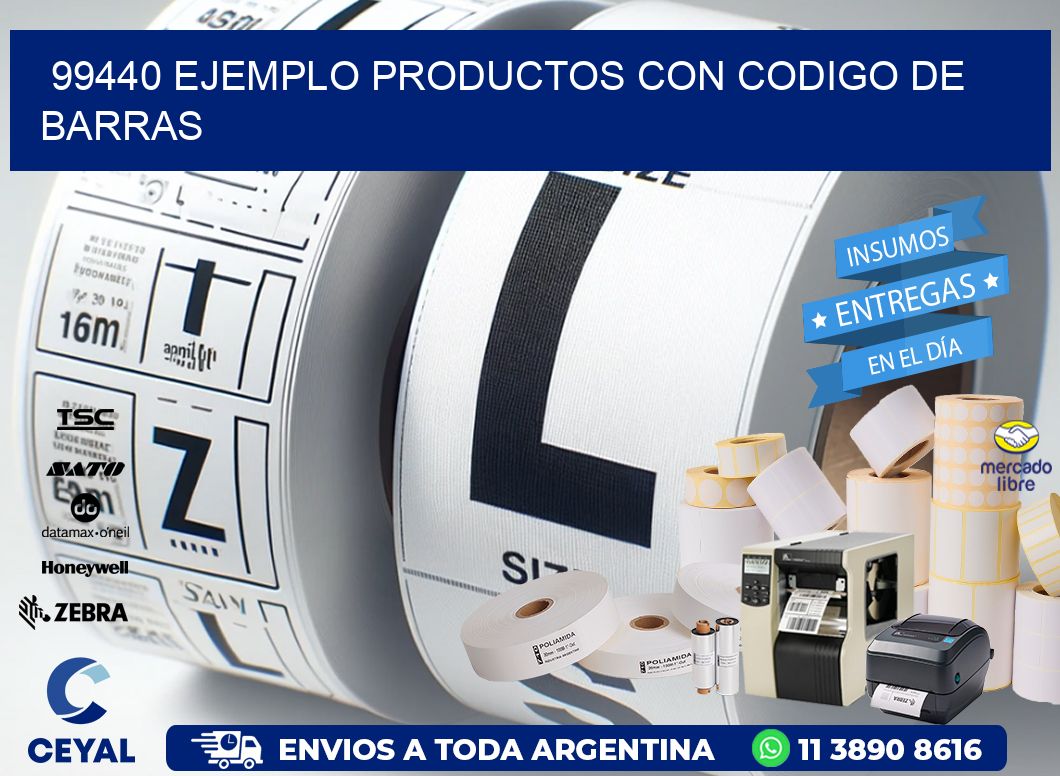 99440 ejemplo productos con codigo de barras