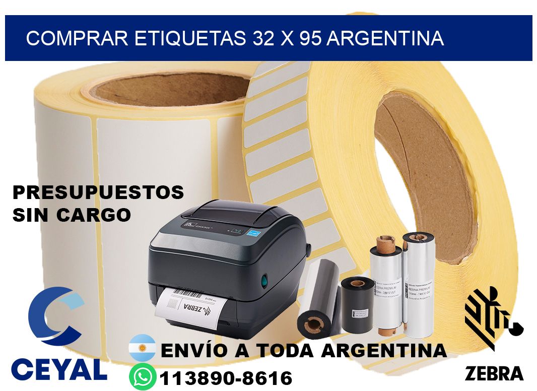 Comprar etiquetas 32 x 95 argentina