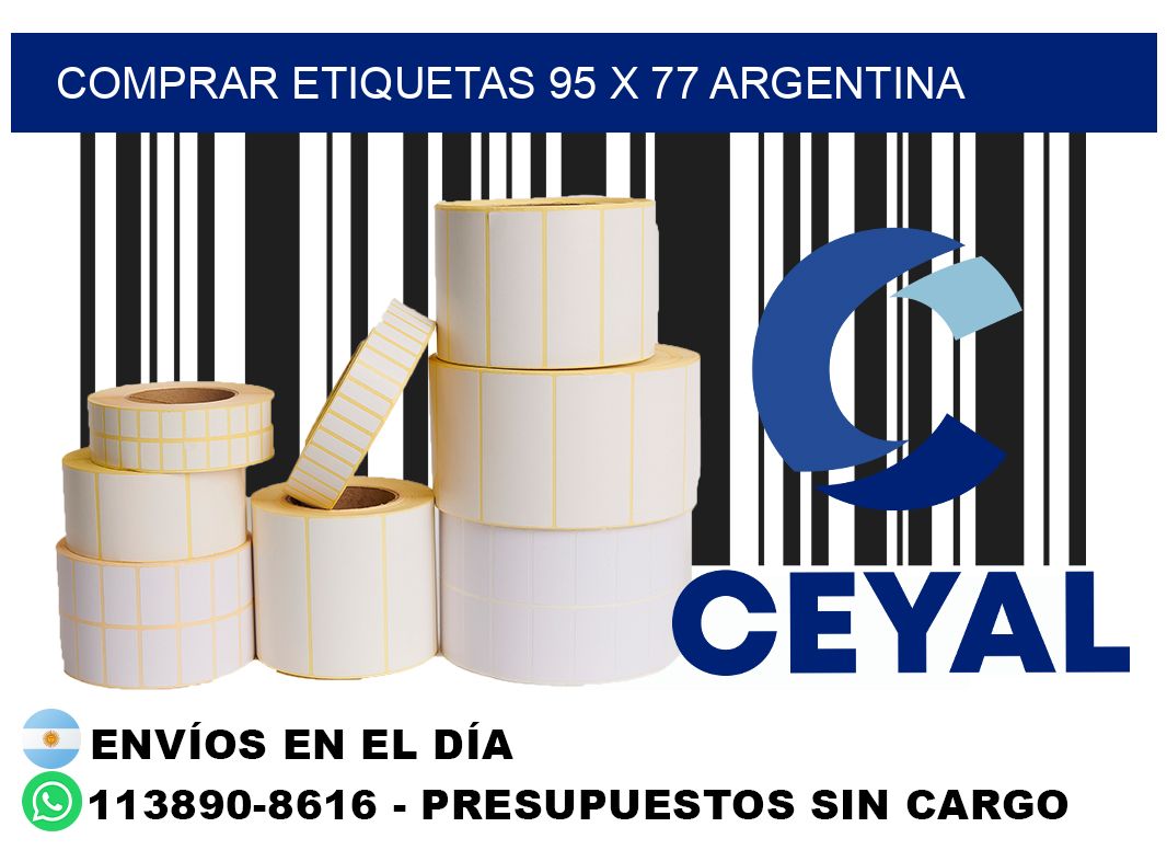 Comprar etiquetas 95 x 77 argentina