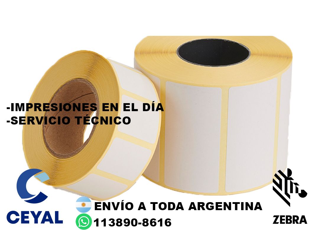 ETIQUETAS PARA MENSAJERIAS 90 x 34