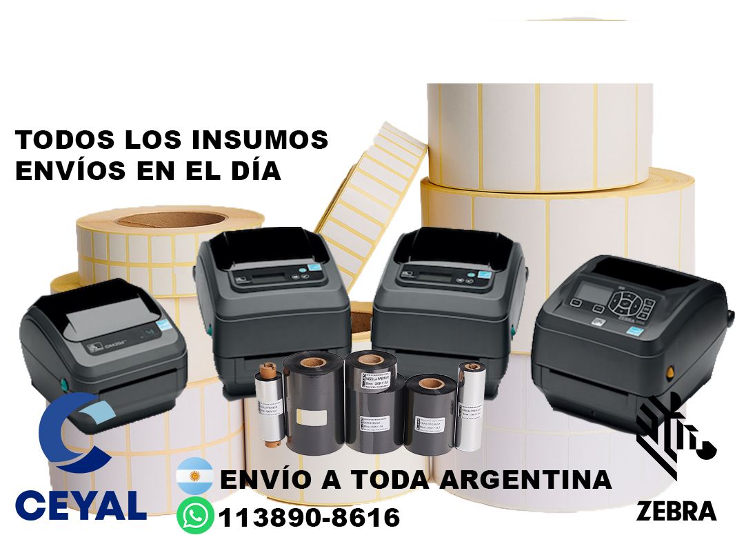 etiquetas personalizada en rollos 50 x 22