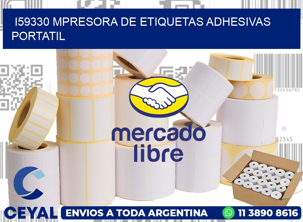 i59330 mpresora de etiquetas adhesivas portatil