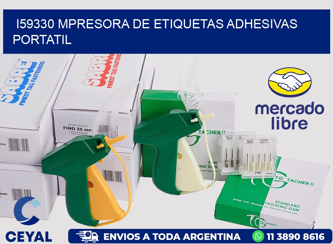 i59330 mpresora de etiquetas adhesivas portatil