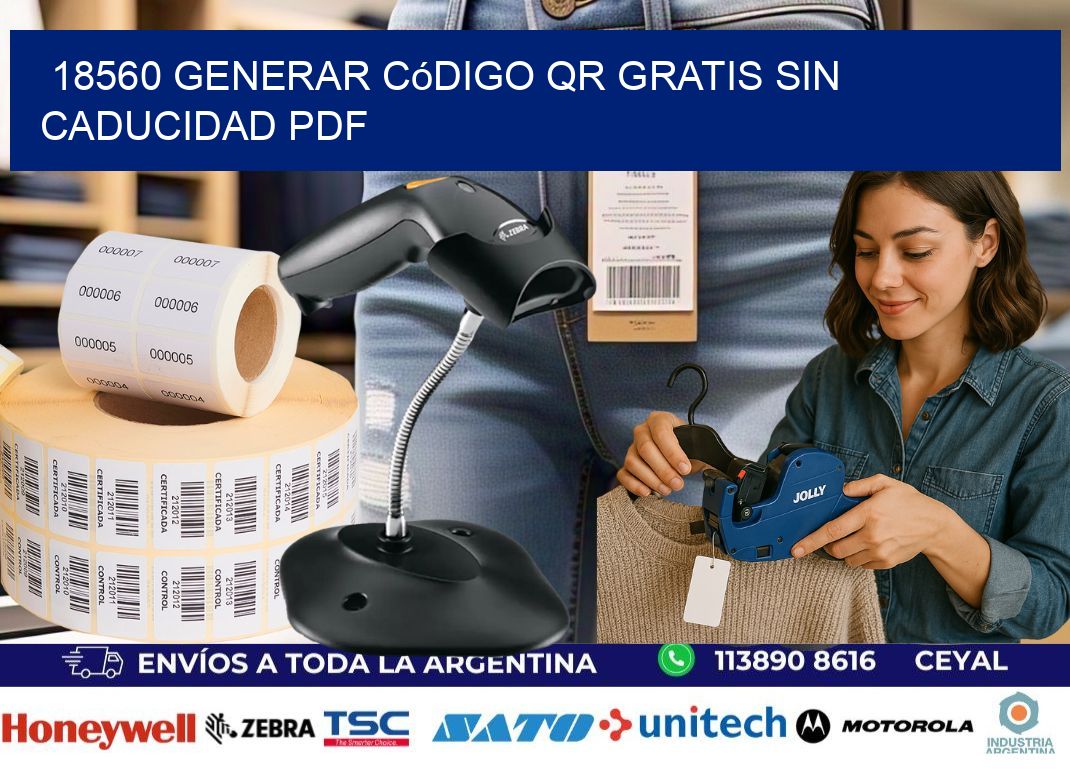 18560 Generar código QR gratis sin caducidad PDF
