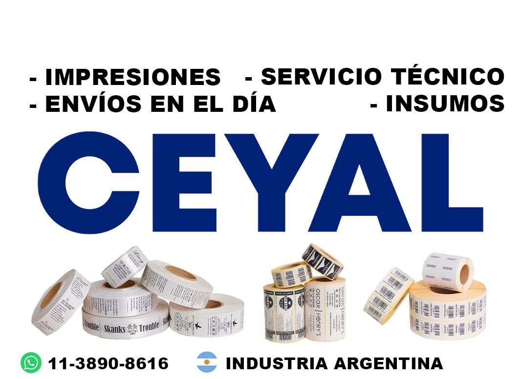 22350etiquetas impresoras zebra nueva