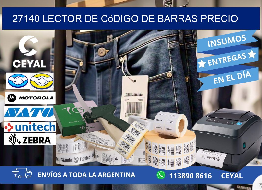 27140 Lector de código de barras precio