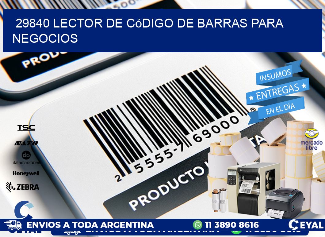 29840 Lector de código de barras para negocios