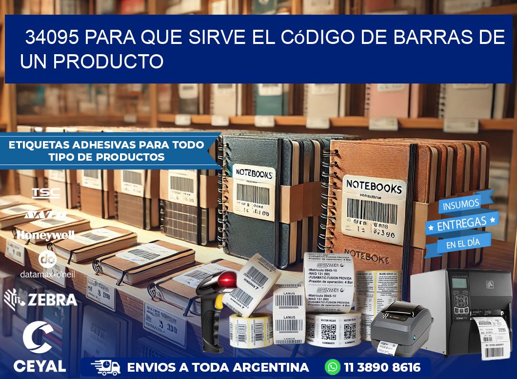 34095 Para que sirve el código de barras de un producto