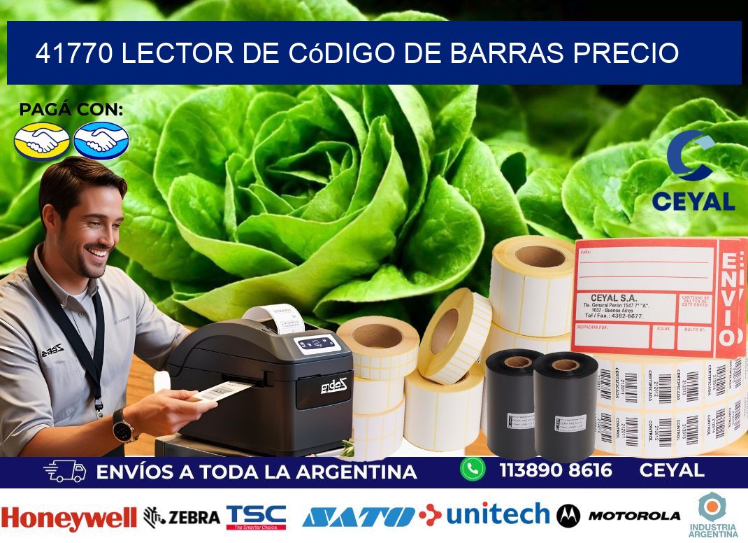 41770 Lector de código de barras precio