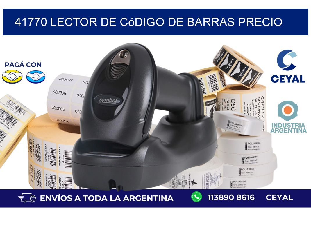 41770 Lector de código de barras precio