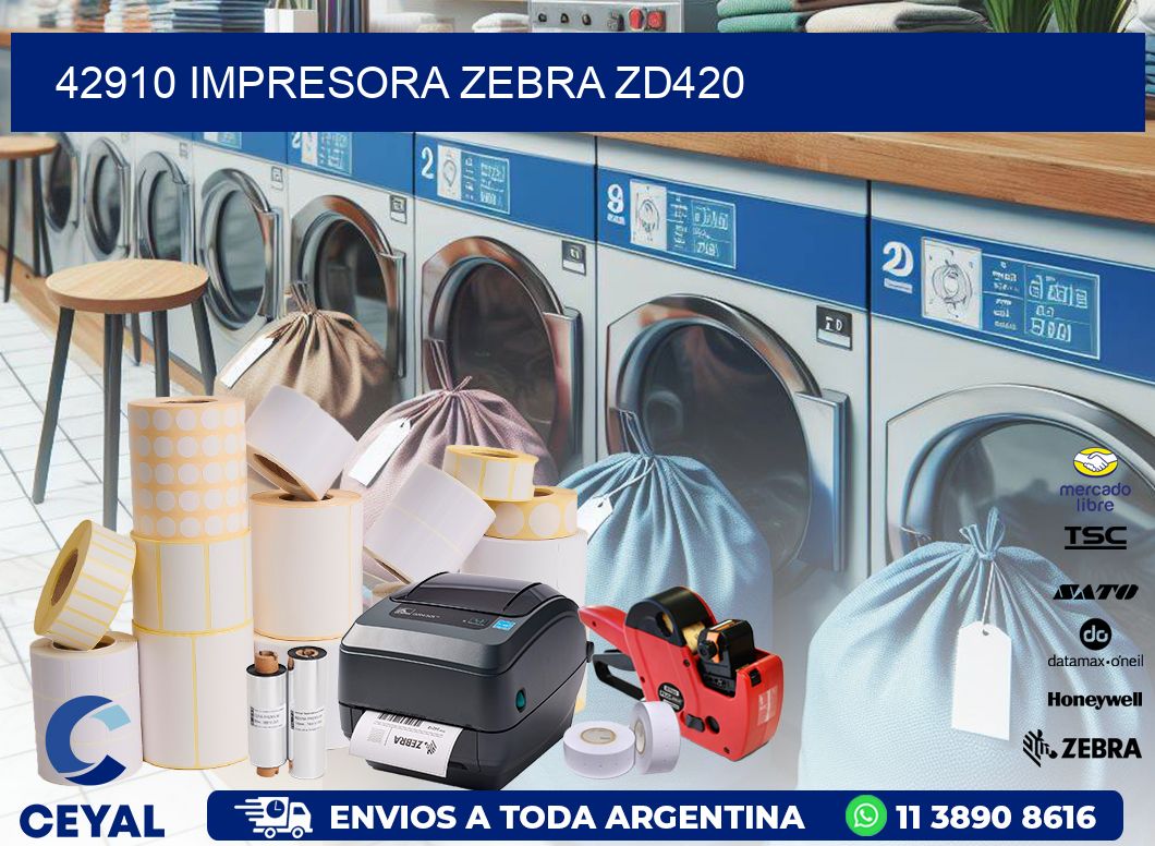 42910 Impresora Zebra ZD420