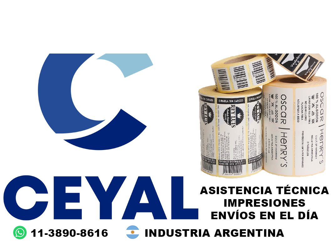 4410 impresora de etiquetas térmicas para ropa