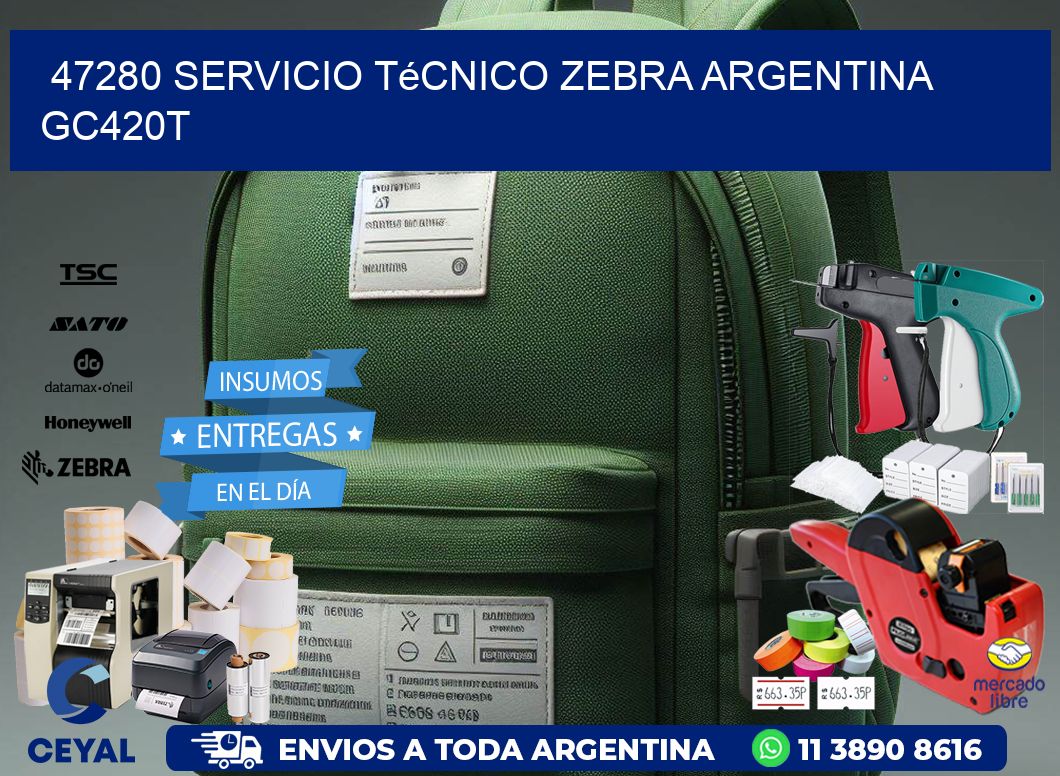 47280 servicio técnico zebra argentina GC420T