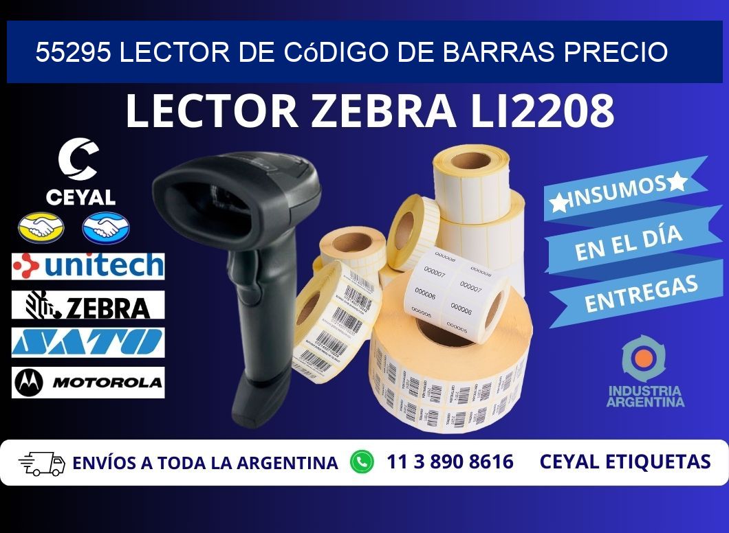 55295 Lector de código de barras precio