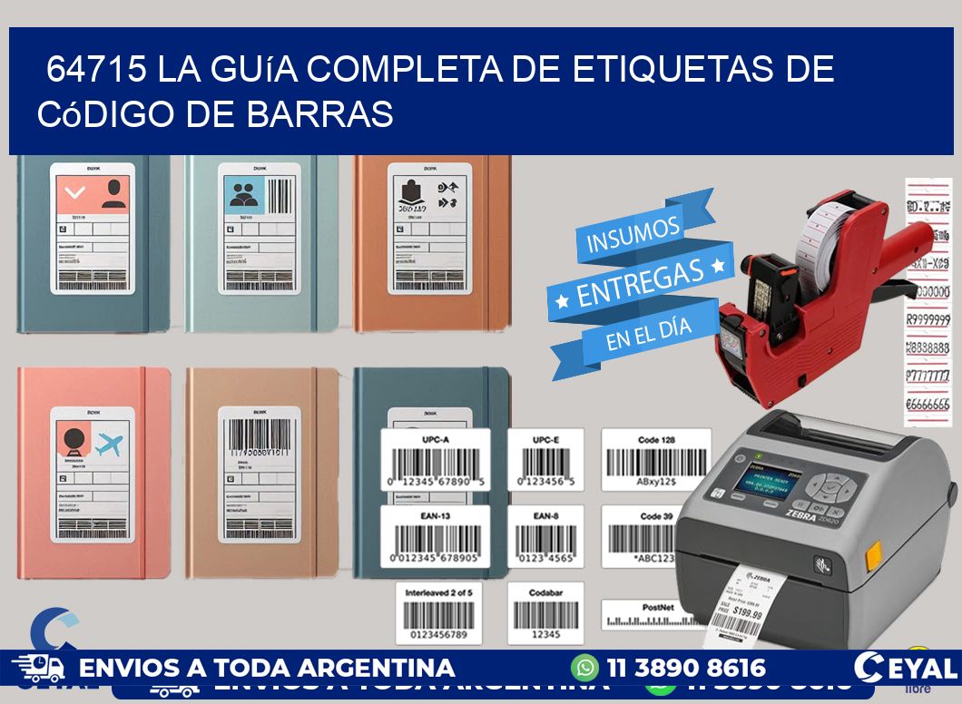 64715 La guía completa de etiquetas de código de barras