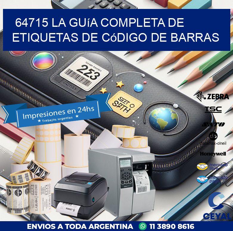 64715 La guía completa de etiquetas de código de barras