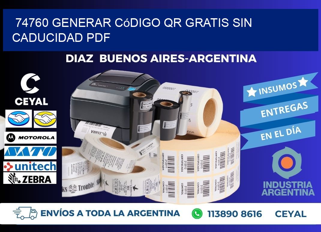 74760 Generar código QR gratis sin caducidad PDF
