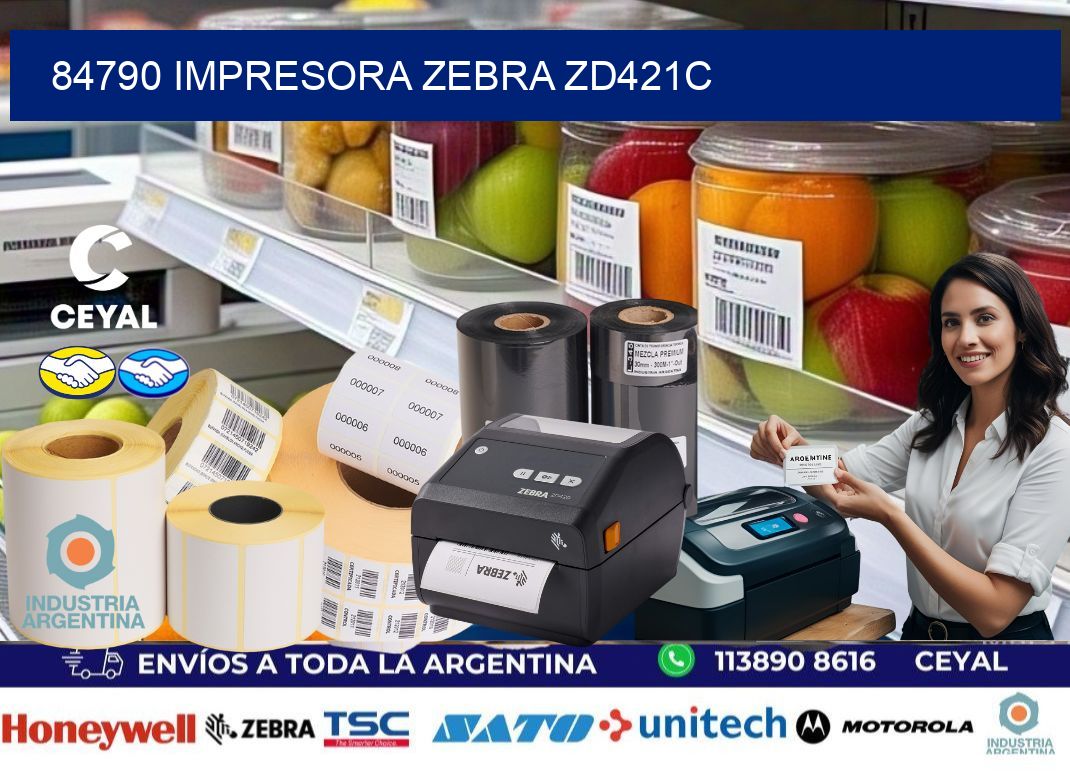 84790 Impresora Zebra zd421c