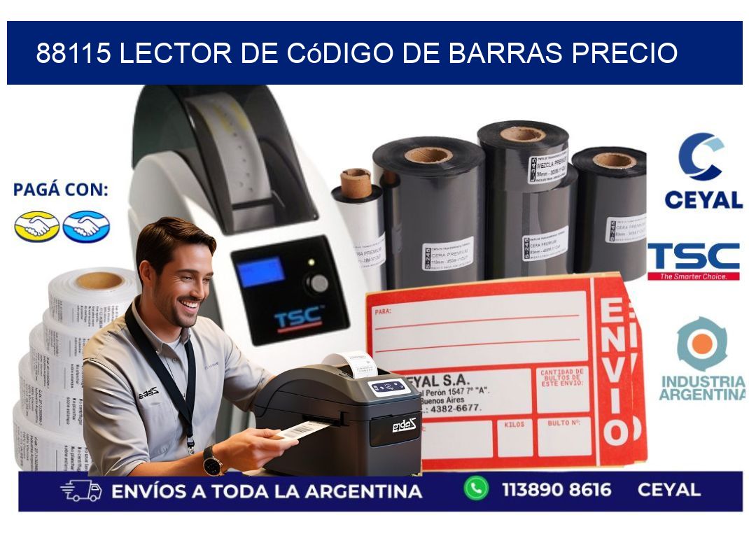 88115 Lector de código de barras precio