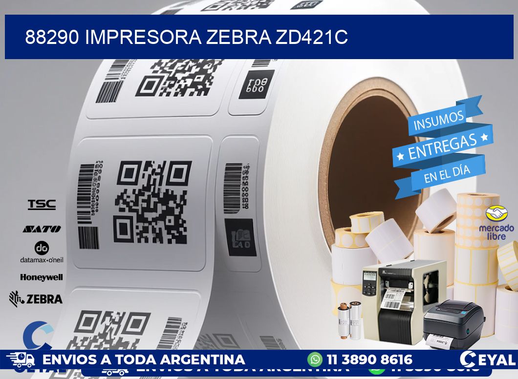 88290 Impresora Zebra zd421c