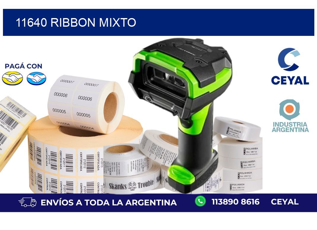 11640 ribbon mixto