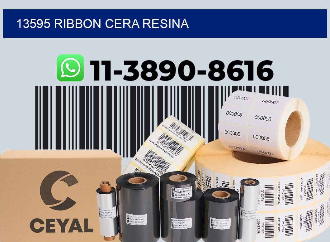 13595 ribbon cera resina
