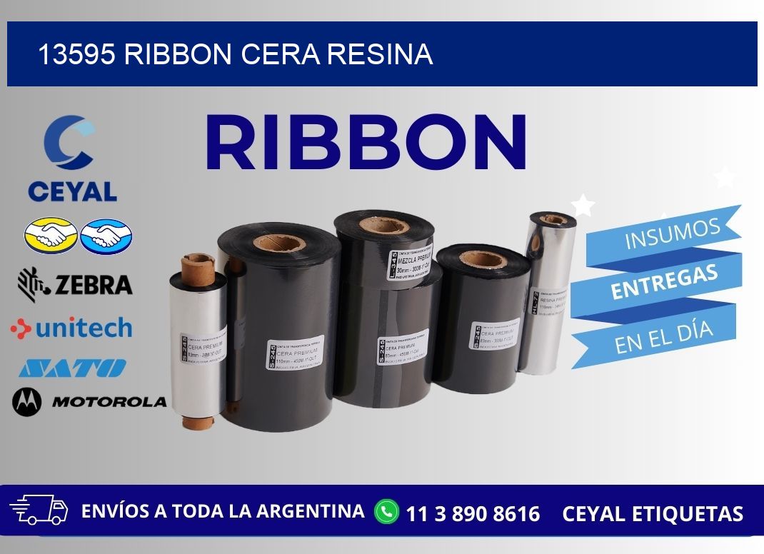 13595 ribbon cera resina