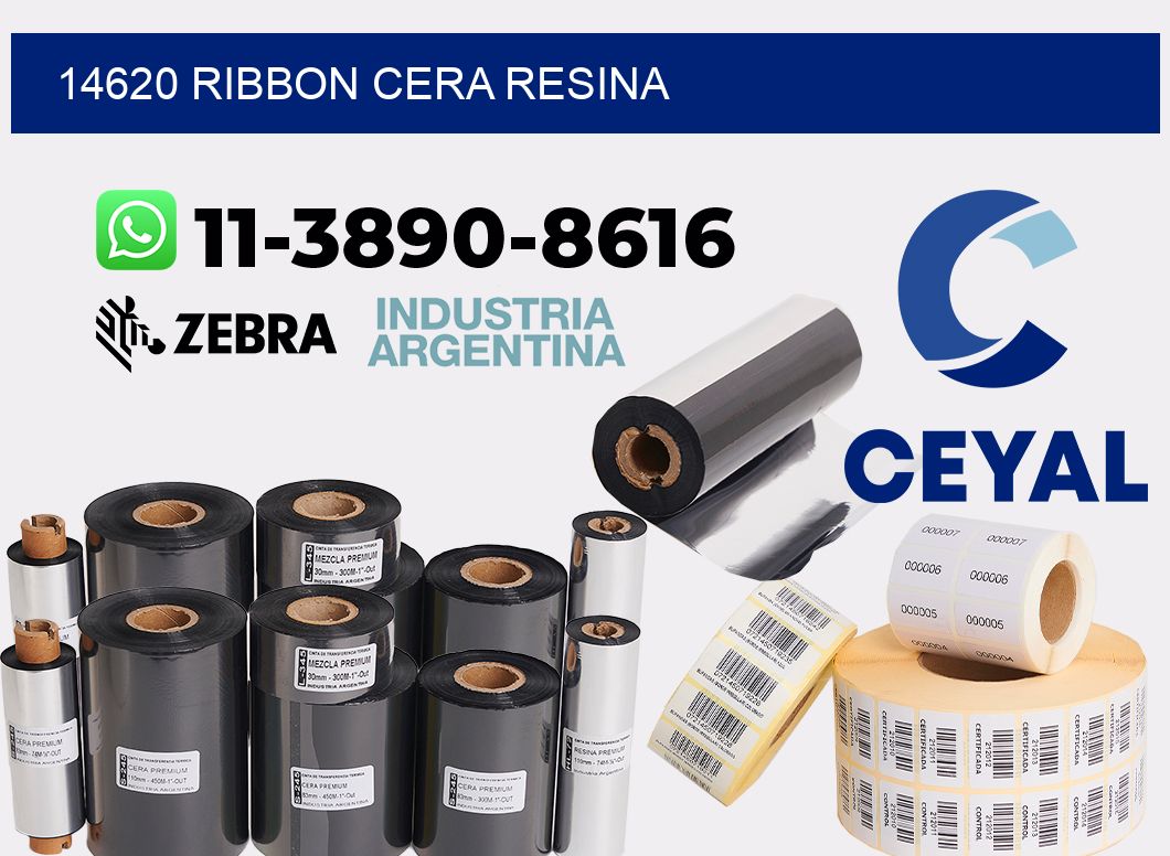 14620 ribbon cera resina