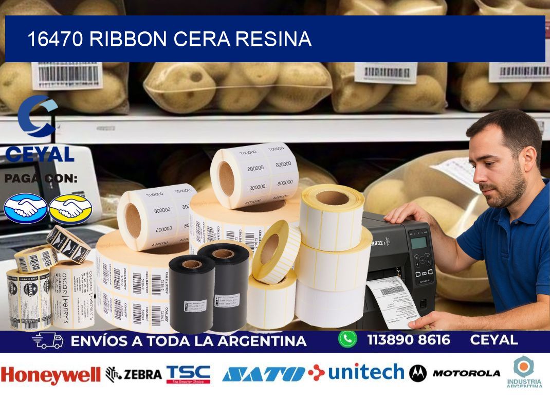 16470 ribbon cera resina