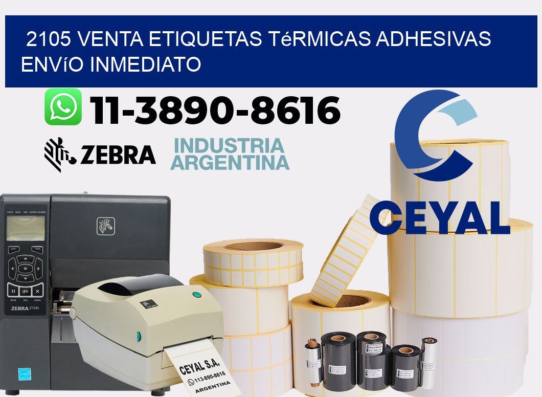 2105 venta etiquetas térmicas adhesivas envío inmediato