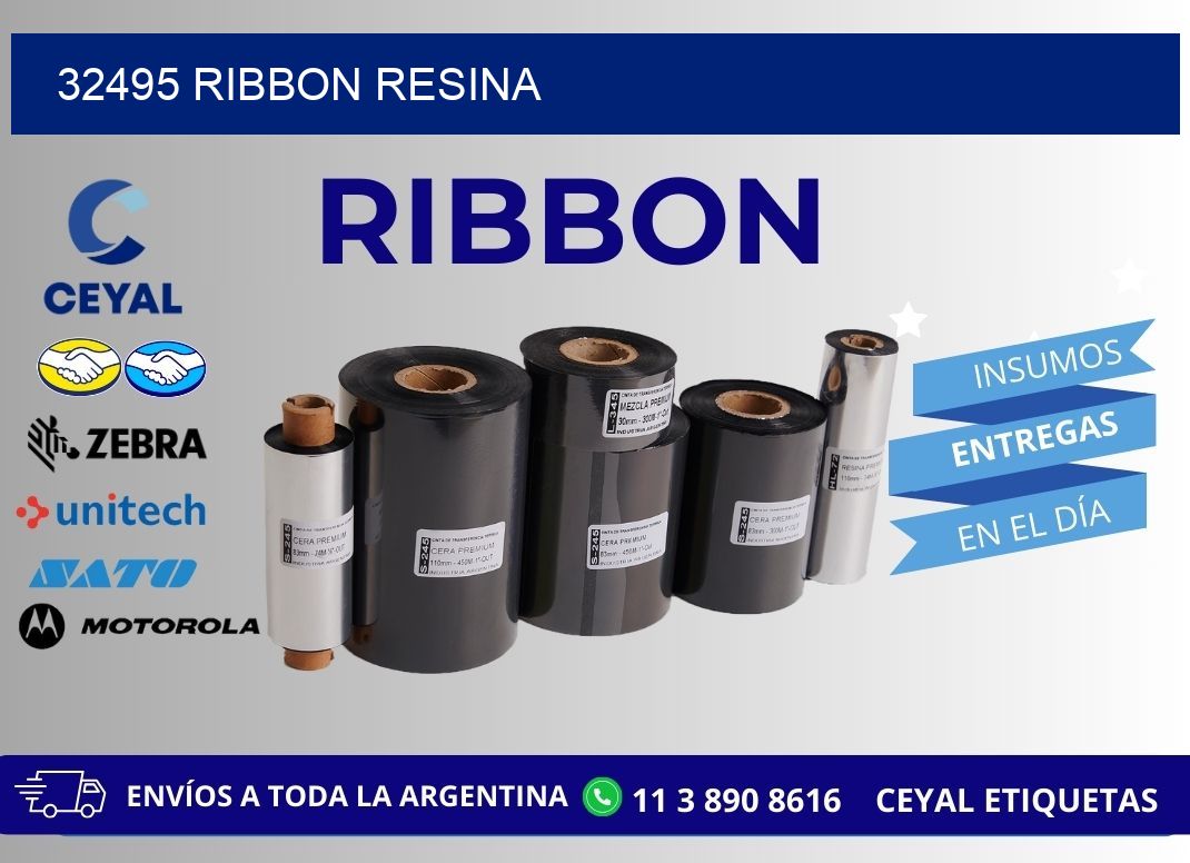 32495 ribbon resina