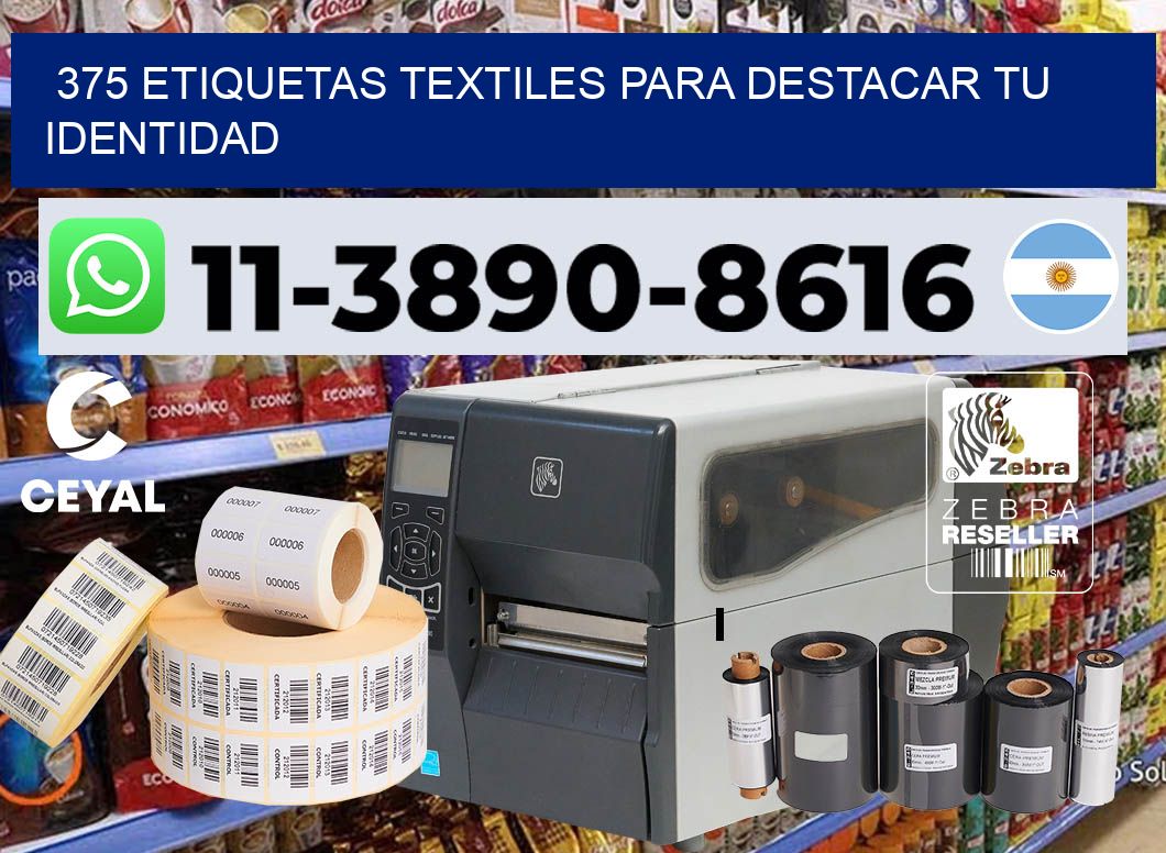 375 Etiquetas textiles para destacar tu identidad