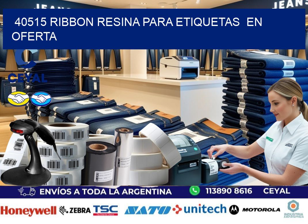 40515 ribbon resina para etiquetas  en oferta