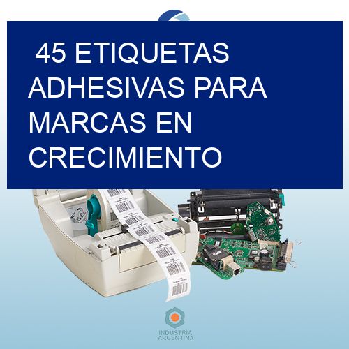 45 Etiquetas adhesivas para marcas en crecimiento