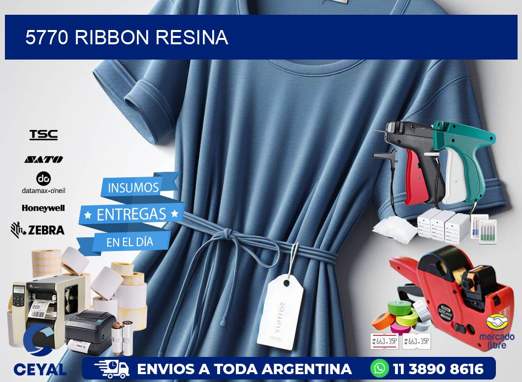 5770 ribbon resina