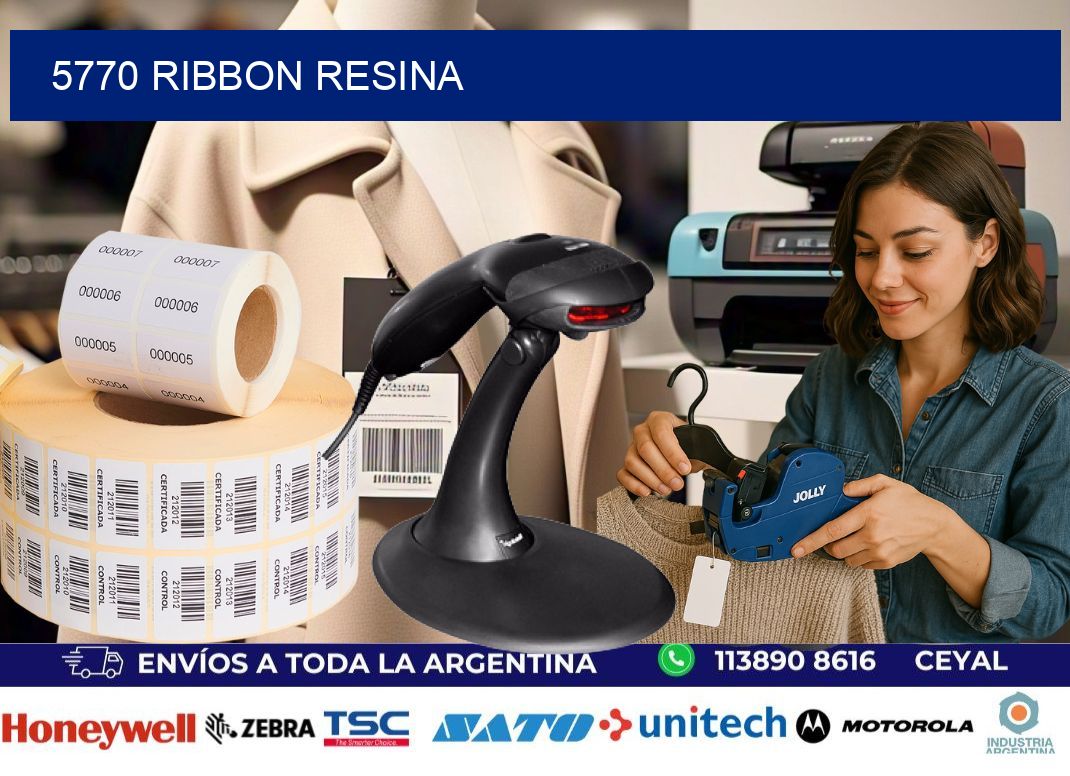 5770 ribbon resina