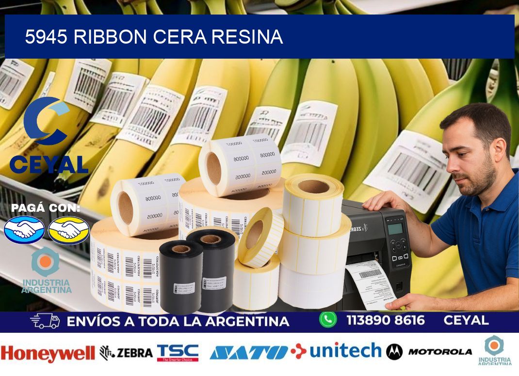 5945 ribbon cera resina