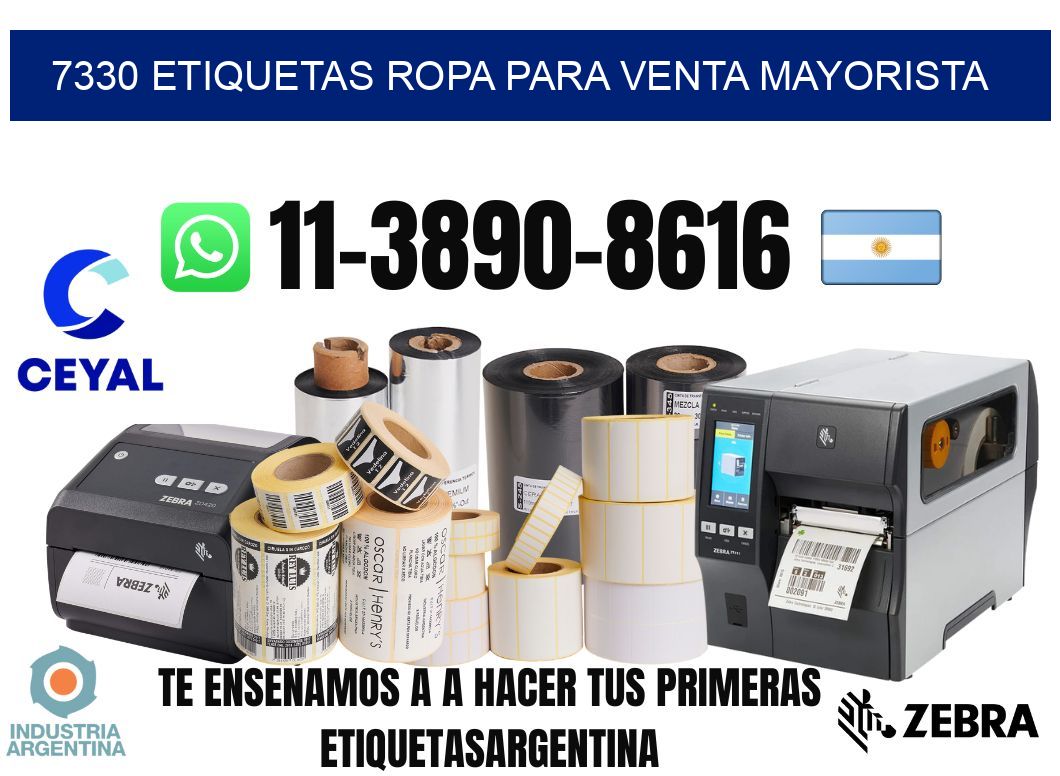 7330 Etiquetas ropa para venta mayorista