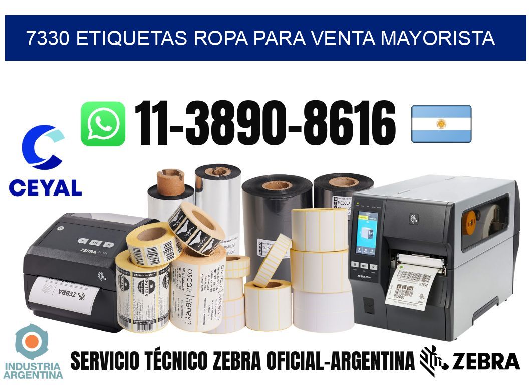 7330 Etiquetas ropa para venta mayorista