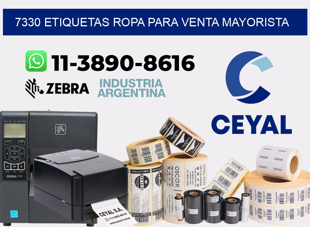 7330 Etiquetas ropa para venta mayorista