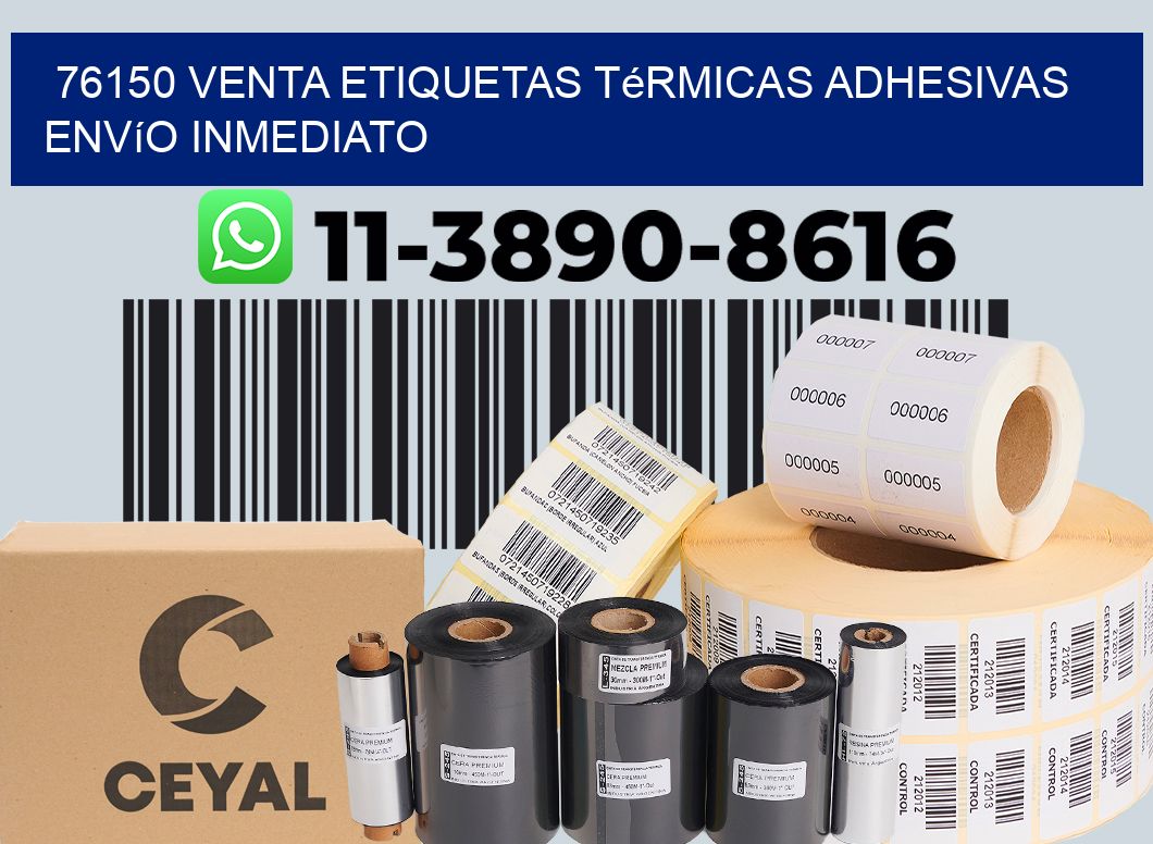 76150 venta etiquetas térmicas adhesivas envío inmediato