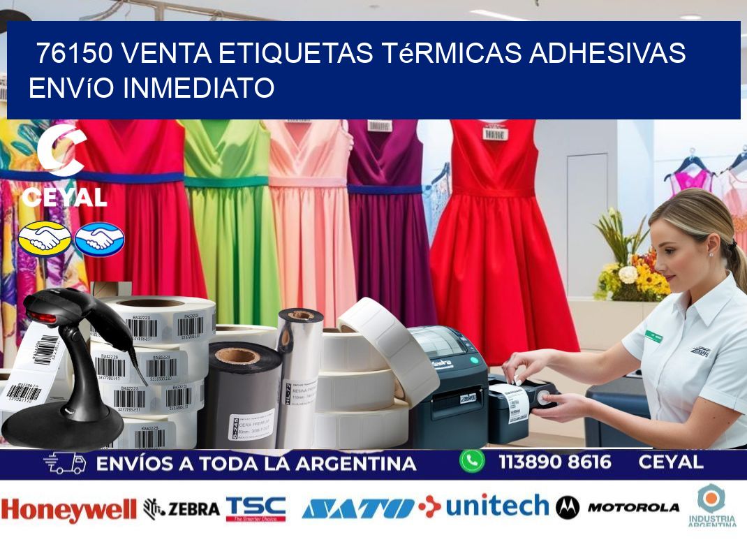 76150 venta etiquetas térmicas adhesivas envío inmediato